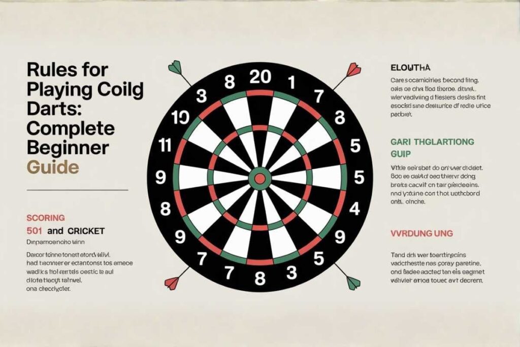 Darts Scoring Explained: 501, 301 & Cricket Guide rules for playing darts