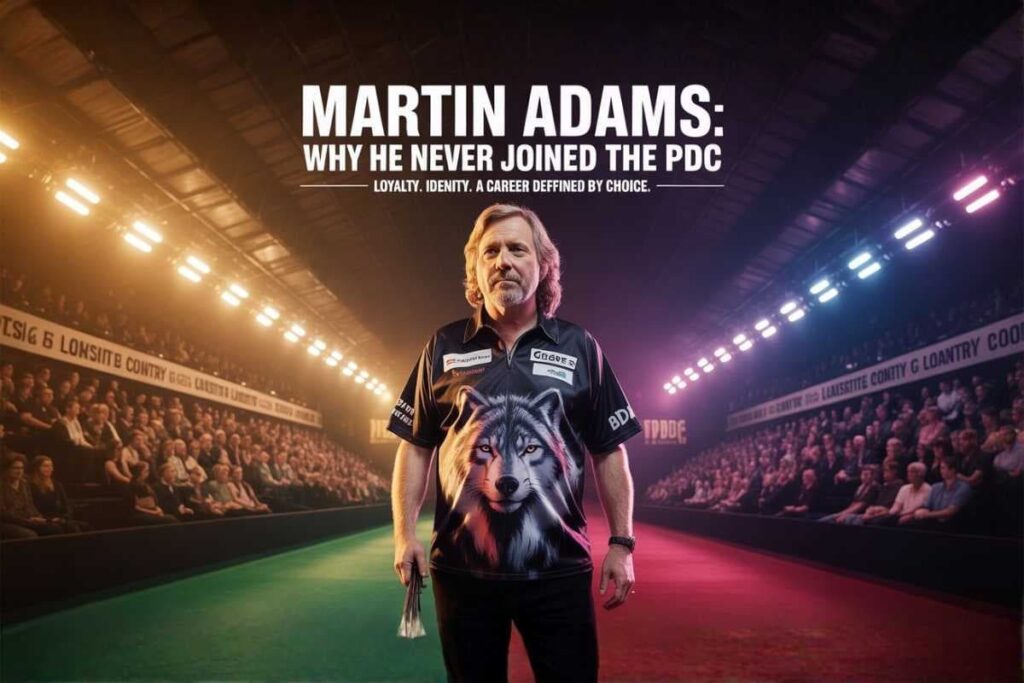 Martin Adams Darts Player: Why He Never Joined PDC martin adams darts player